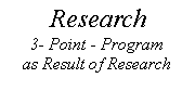 Text Box: Research3- Point - Programas Result of Research